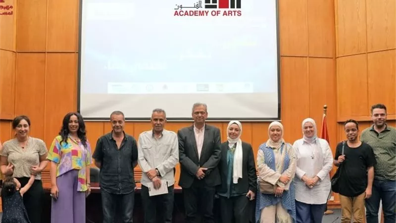 انتاج عرض مشترك بين اكاديمية الفنون وكلية فنون جميلة نتاج أمسية بمهرجان العرائس