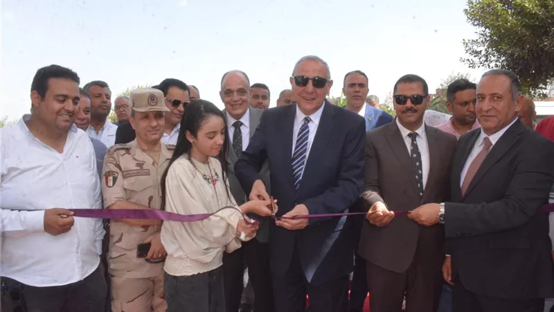 محافظ الغربية يفتتح محطة مياه عطاف المطوّرة بتكلفة 9.6 مليون جنيه