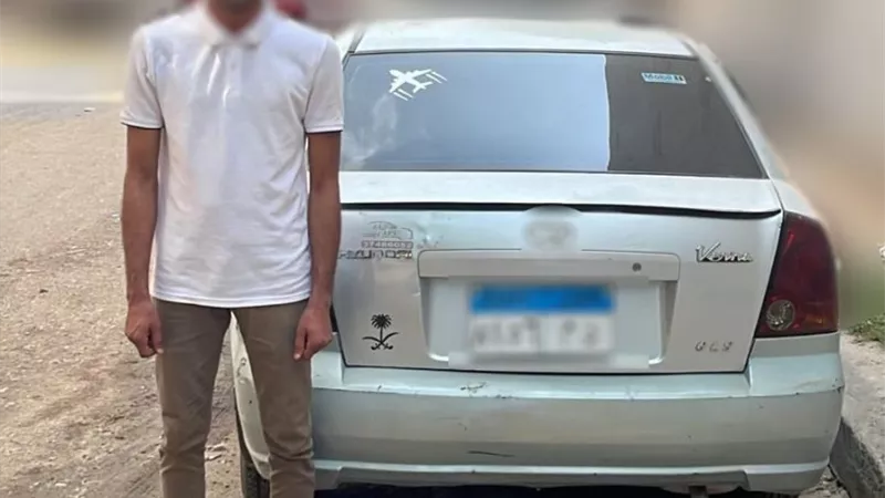 لتلافي مخالفات المرور.. القبض على المتهم بطمس لوحات سيارته بالجيزة 