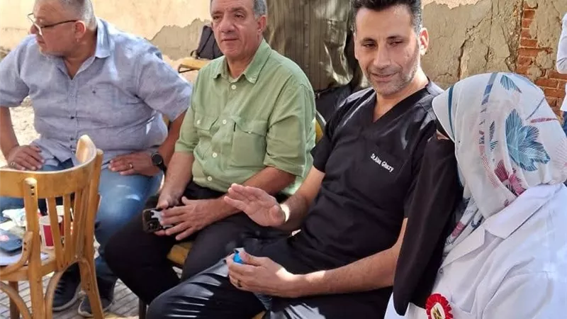 حملة بيطرية مجانية في مركز فوه لعلاج الحيوانات بوحدة السالمية في كفر الشيخ