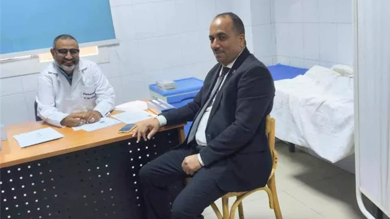 مستشفي قفط التخصصي يبدأ توقيع الكشف الطبي علي مرشحي انتخابات 