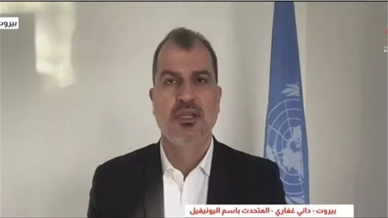 متحدث باسم قوات اليونيفيل: قلق أممي شديد بسبب النزوح في لبنان