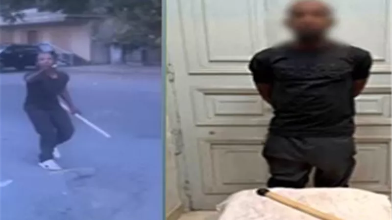 الداخلية تكشف ملابسات فيديو شخص يلوح بعصا خشبية في شوارع الجيزة 