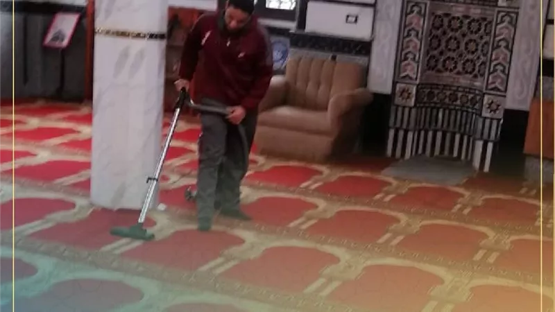 أوقاف كفر الشيخ تواصل حملات تعقيم ونظافة المساجد