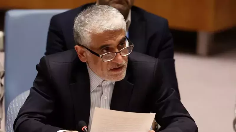 مندوب إيران بالأمم المتحدة: 1300 شهيد وتدمير 9669 موقعا مدنيا جراء القصف