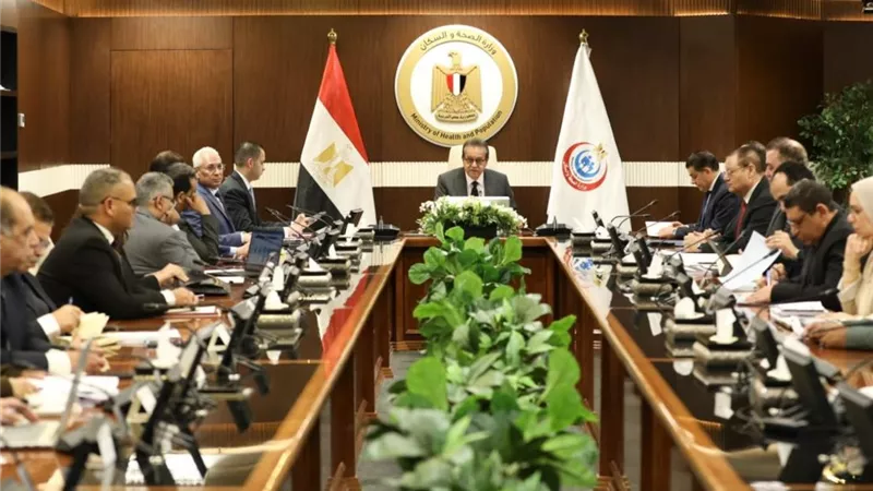 وزير الصحة يترأس اجتماع اللجنة التنسيقية لإدراج المنيا ضمن التأمين الصحي