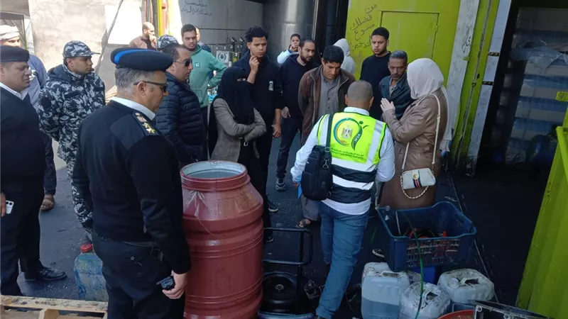 ضبط 283 طن زيتون وزيت غير صالحين للاستهلاك الآدمي بالإسماعيلية