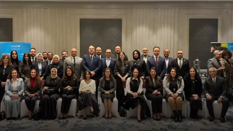 وفد تنسيقية شباب الأحزاب والسياسيين يشارك في حفل إفطار منظمة اليونيسف