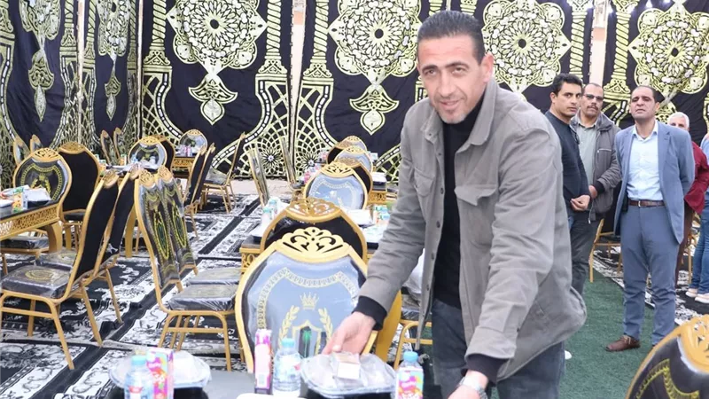 الوحدة المحلية لمركز ومدينة كفر الشيخ تُقيم حفل إفطار جماعي  للعاملين بجها