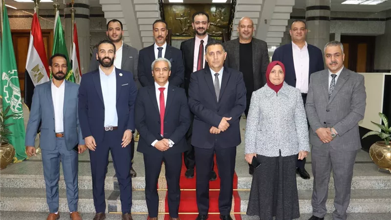 محافظ القليوبية يستقبل مجلس نقابة المهندسين الجديد لبحث سبل التعاون