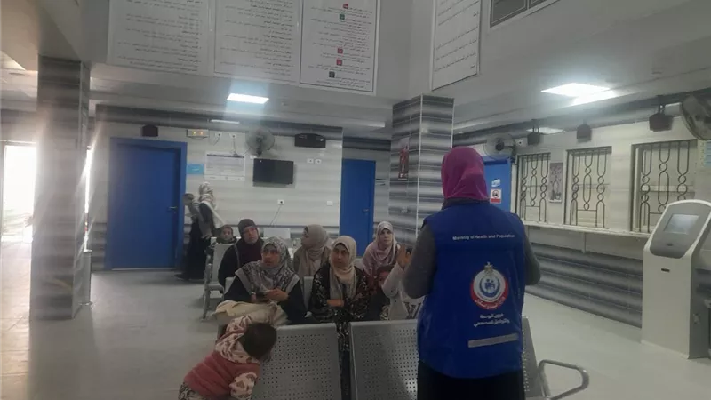 لنشر الوعي الصحي.. ندوات تثقيفية للمواطنين بالإدارة الصحية في البدرشين