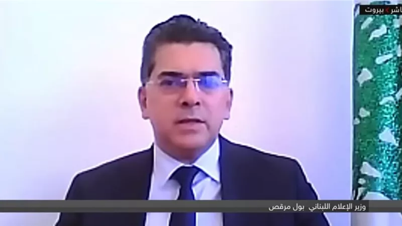 وزير الإعلام اللبناني: تأمين احتياجات النازحين في المناطق المستضيفة
