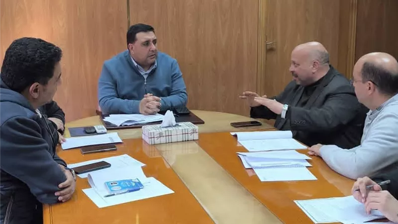 التراس يترأس اجتماع لجنة الاستثمار بشركة مياه البحيرة
