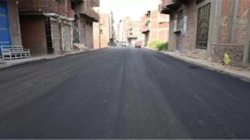 محافظ الغربية يتابع اللمسات النهائية لرصف محور طريق المعامل بميت حبيش
