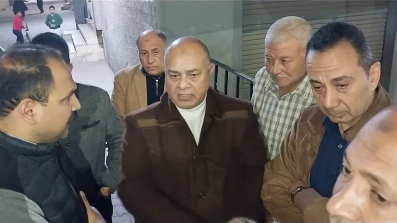 جولة ميدانية ليلية لمتابعة الخدمات بحي بولاق الدكرور