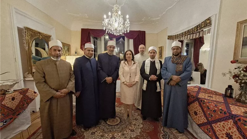 موفدو الأزهر والأوقاف في إفطار رمضاني مع القنصل العام لمصر في جوتنجن