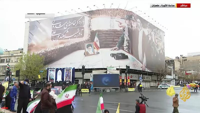 الجزيرة: ساحات طهران تستعد ليوم القدس وسط تحشيد شعبي واسع|فيديو