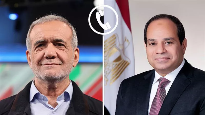 السيسي يؤكد لنظيره الإيراني إدانة مصر لاستهداف الخليج والعراق والأردن