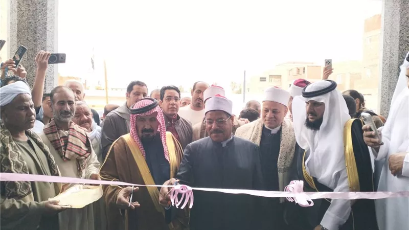 أوقاف سوهاج تفتتح مسجد آل الجمل بنزلة الحاجر مركز جهينة