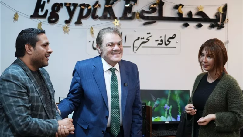 في زيارته لـ«إيجبتك».. «البدوي» يتحدث عن مخطط أمريكي قديم هدفه «إسقاط مصر»