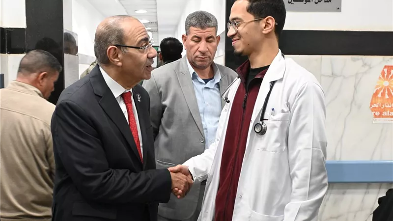 جولة تفقدية لمستشفيات جامعة القاهرة لتعزيز كفاءة الخدمات الطبية
