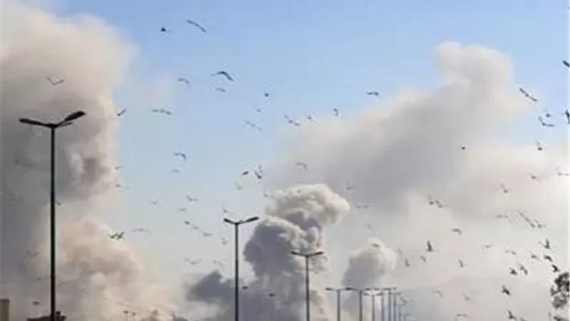 هجوم أمريكي إسرائيلي يستهدف مجمع صناعات إلكترونية بإيران
