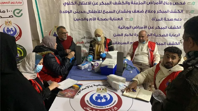 «100 مليون صحة» تقدم خدماتها لـ11 ألف مواطن بالإسماعيلية 