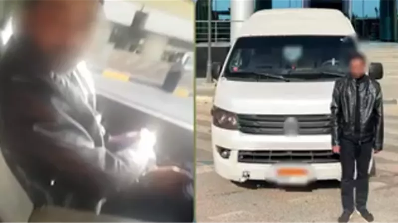 «ميكروباص الرعب».. سائق يعرض فيديو مخل على فتاة والأمن يضبطه