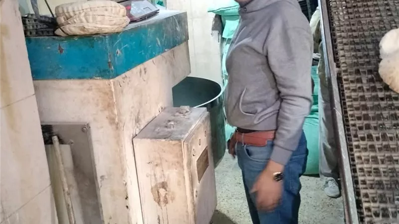  تحرير 5 محاضر بالحملة التموينية على المخابز بنطاق مركز دسوق