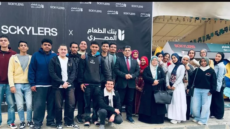  لتعزيز التطوع.. طلاب «علوم التغذية» بجامعة العاصمة يزورون «بنك الطعام»