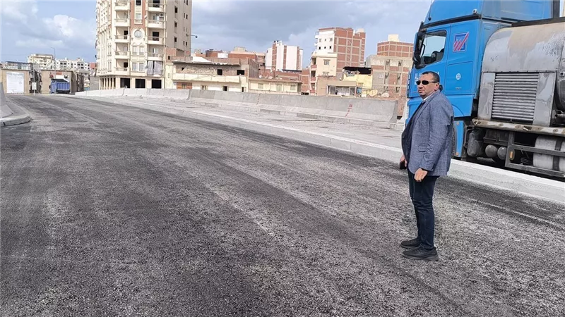  بدء تشغيل كوبري مدخل مدينة كفر الدوار تجريبيًا الثلاثاء