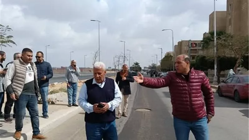رئيس جهاز العبور يتفقد الحي الترفيهي لمراجعة مستوى الخدمات والصيانة