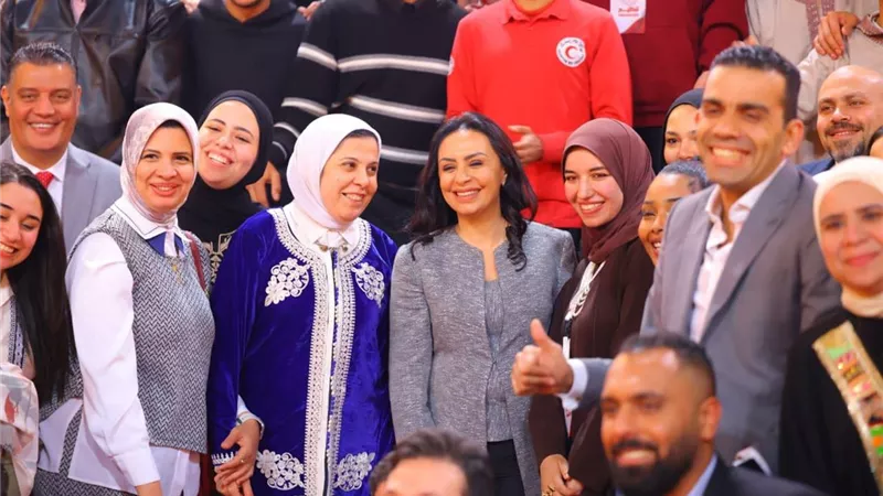 وزيرة التضامن تشارك حفل الإفطار السنوي للهلال الأحمر المصري «لمة العيلة»