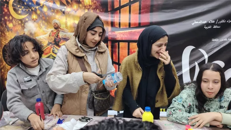 ورش فنية للأطفال ومحاضرات دينية بثقافة الغربية ضمن برنامج احتفالات رمضان