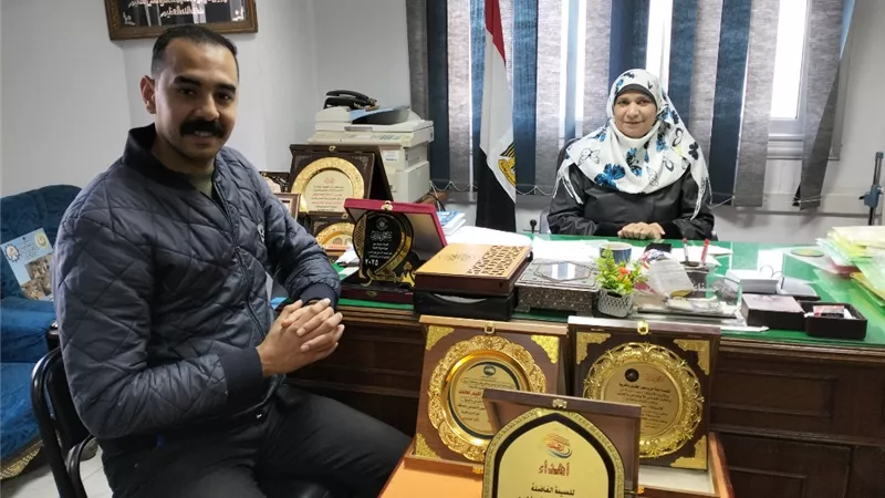 محافظ الغربية يكرّم وكيلة وزارة التضامن الاجتماعي لبلوغها سن المعاش