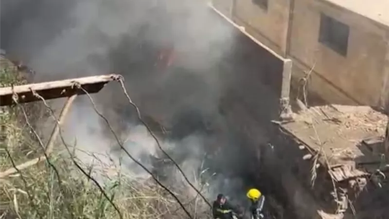 السيطرة على حريق بمحيط سور مخازن مجلس مدينة بنها