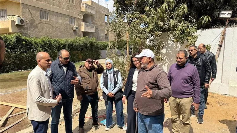 نائب محافظ الجيزة تقود حملة لإزالة مخالفات بناء بحي الهرم