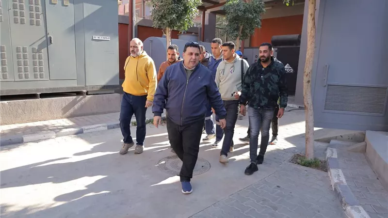 رئيس مياه البحيرة يتفقد محطة رفع صرف صحي صلاح الدين استعدادًا لعيد الفطر