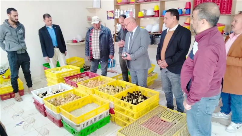 وكيل زراعة البحيرة يزور إدارة أبو حمص ويحذر من التعدي على الأراضي
