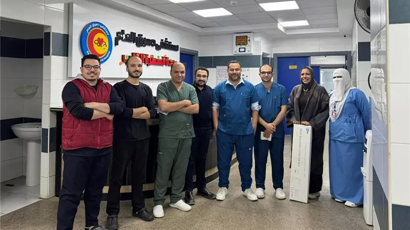  نجاح أول عملية توسيع للصمام الميترالي بالقسطرة في كفر الشيخ