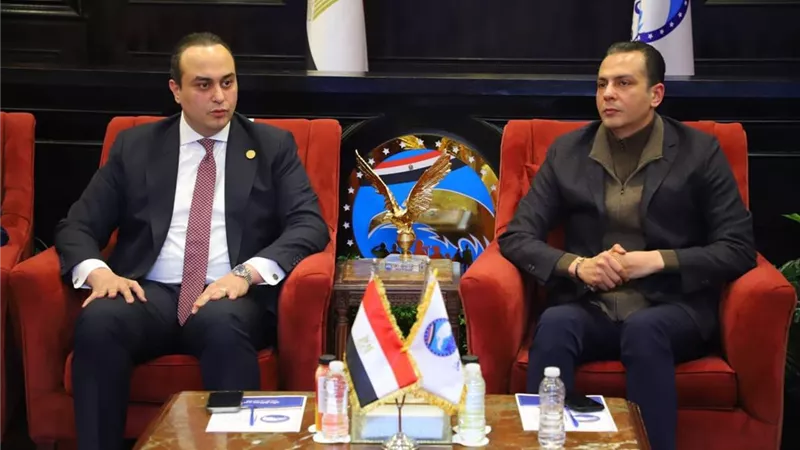 «مستقبل وطن» يستضيف رئيس الهيئة العامة للرعاية الصحية| صور