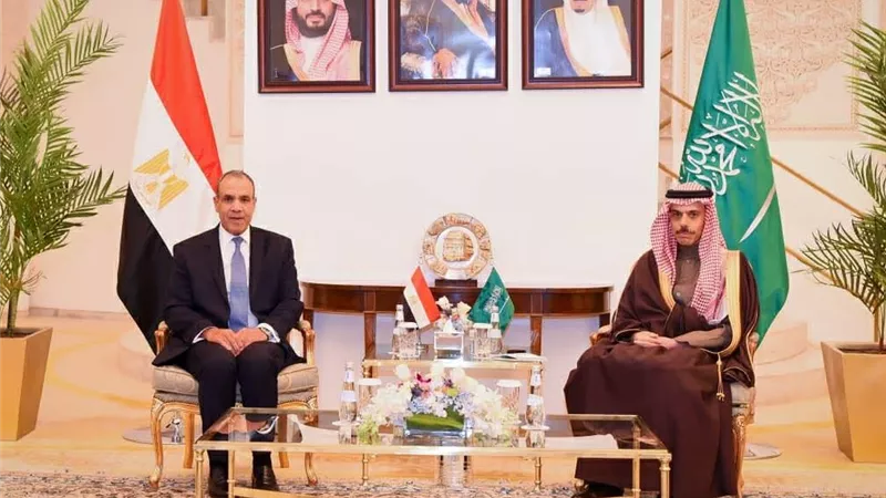 مباحثات مصرية سعودية بالرياض لتنسيق الجهود العربية بشأن التطورات الإقليمية