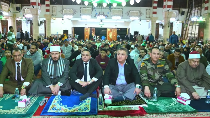 نائب محافظ البحيرة يشهد احتفالية مديرية الأوقاف بليلة القدر بمسجد ناصر 