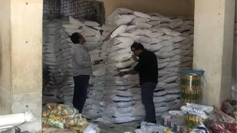 ضبط 6 أطنان ملح مجهولة المصدر داخل مصنع غير مرخص بالمحلة الكبرى