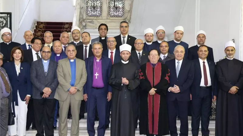 وزير الأوقاف يستقبل رئيس الطائفة الإنجيلية  للتهنئة بعيد الفطر المبارك 