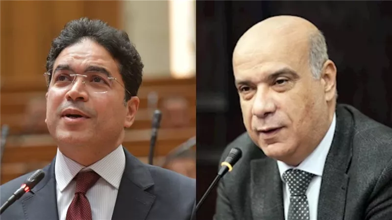 نادر الداجن وضياء داود يبحثان مع محافظ دمياط ملفات التعليم والخدمات