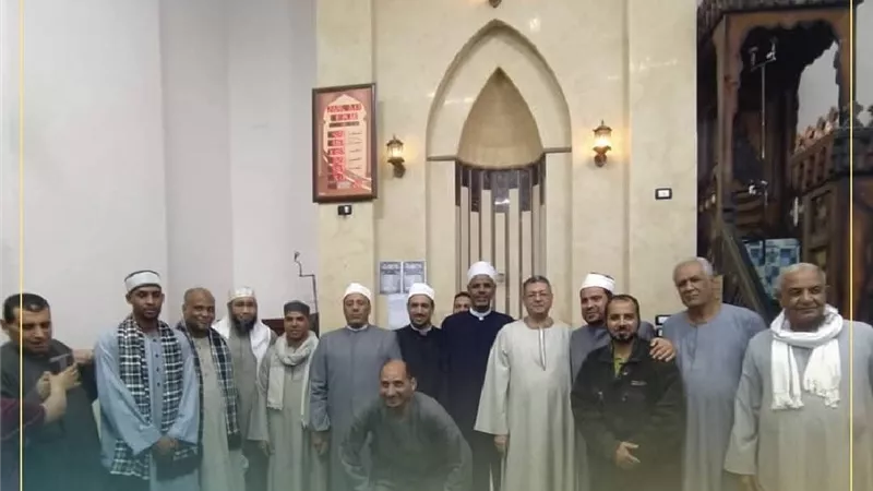 أوقاف قوص تحتفل بختم القرآن الكريم بمسجد عبد الغفور 