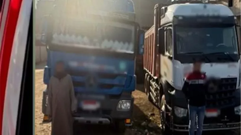 بقصد اللهو.. ضبط سائقي نقل ظهرا في فيديو القيادة برعونة بمطروح 