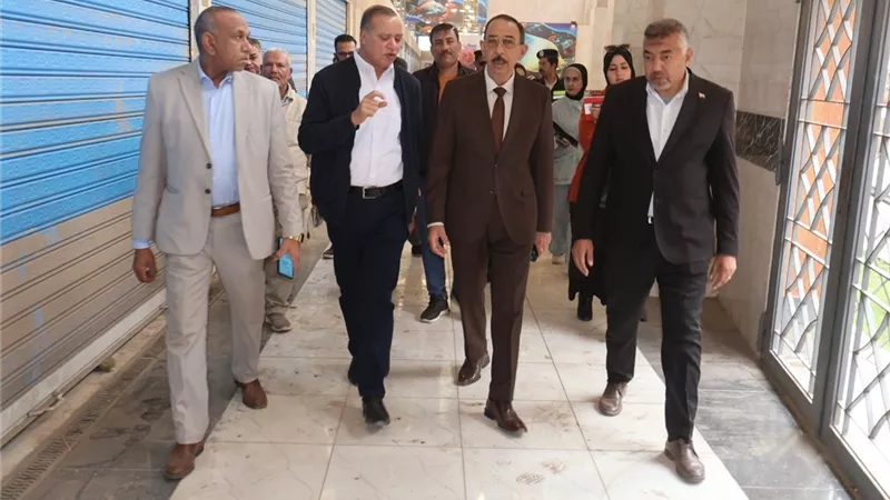 محافظ سوهاج يتفقد سوق السمك الجديد وسوق ناصر الحضري وبوابة المدخل الغربي