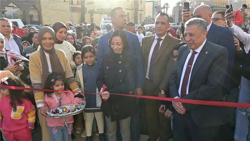 عيدية البحيرة لأبنائها.. افتتاح متنزه ترفيهي جديد بشارع الجمهورية 